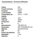 PROYECTOR LED 200w 6500K chip OSRAM *