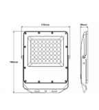 PROYECTOR LED gris 20w CCT *