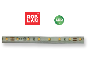 TIRA LED 24v IP20 14,4w 4000K ROBLAN (rollo 5 mts)