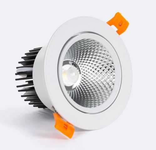 PANEL LED EMPOTRAR REDONDO 9w (agujero 90mm) 840