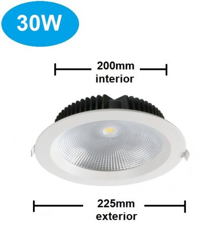 DOWNLIGHT LED 30w 2700K chip OSRAM *