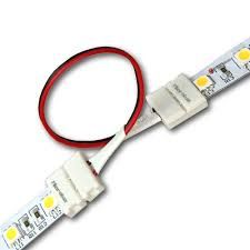 CONECTOR DOBLE PUENTE FLEXIBLE TIRA LED 3528 (8mm)