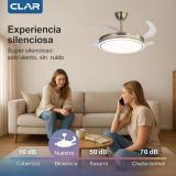 VENTILADOR 80104 TECHO CUERO DC 107cm CCT