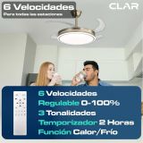 VENTILADOR 80104 TECHO CUERO DC 107cm CCT
