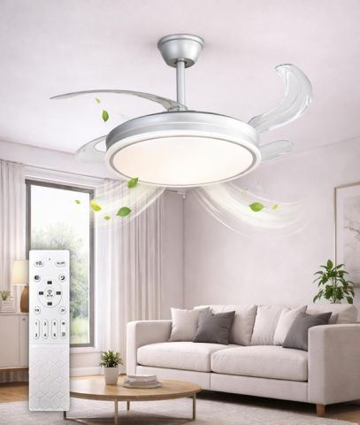 VENTILADOR 80103 TECHO NIQUEL DC 107cm CCT
