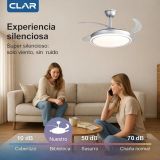 VENTILADOR 80103 TECHO NIQUEL DC 107cm CCT