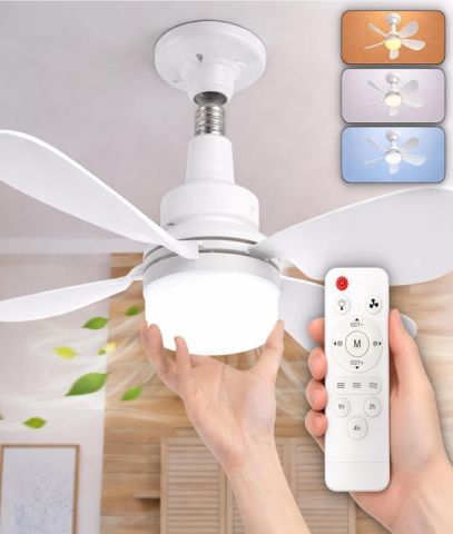 VENTILADOR 80151 TECHO STORM E27 DC 52cms
